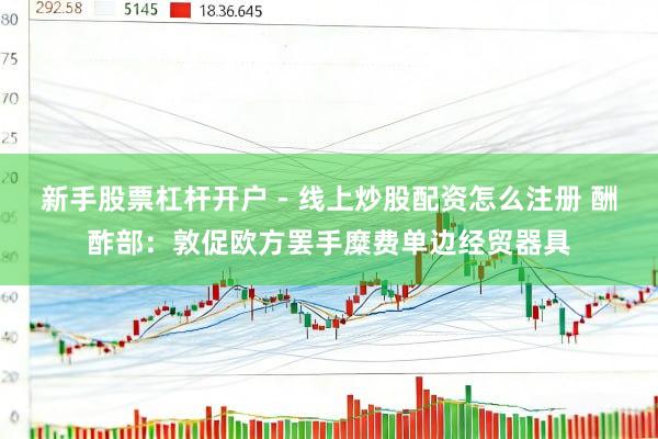 新手股票杠杆开户 - 线上炒股配资怎么注册 酬酢部：敦促欧方罢手糜费单边经贸器具