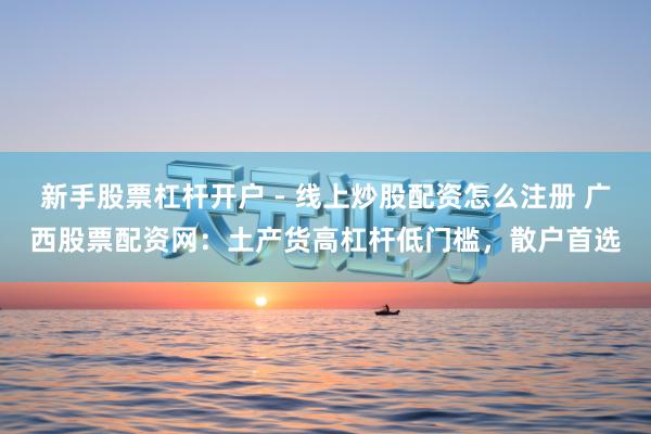 新手股票杠杆开户 - 线上炒股配资怎么注册 广西股票配资网：土产货高杠杆低门槛，散户首选